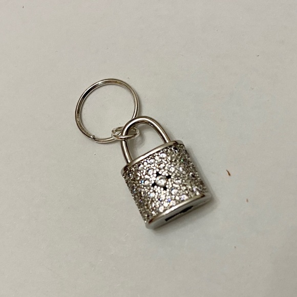 Red Braided Leather Bracelet with Padlock Charm - Picture 7 of 13